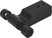 Memphis Shades Long Headlight Mount Extension Hardware For Harley Davidson FXBB 1750 2018-2020 Black