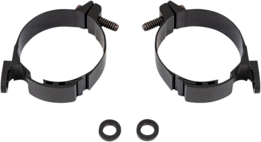 Memphis Shades Turn Signal Relocation Kit For Harley Davidson XL 1200 X 2016-2020 Black