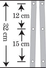 Memphis Shades Road King Plastic For Harley Davidson FLHR 1340 1994-1998 48.5 cm (19") - Solar