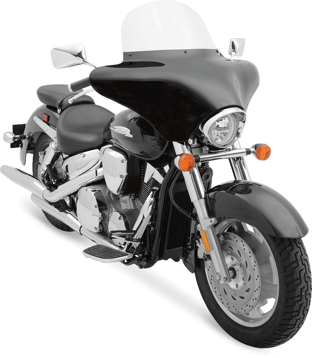 Memphis Shades Batwing Fairing Windshield For Suzuki C 50 23 cm (9") - Clear