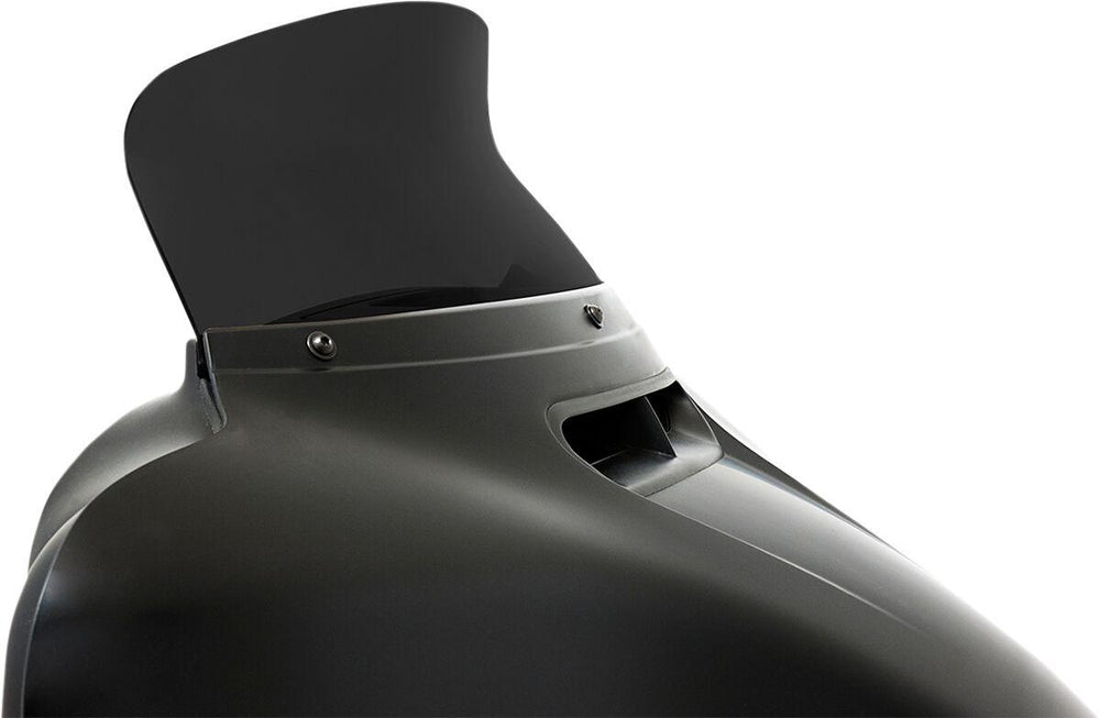 Memphis Shades Spoiler Windshield for OE Fairings For Harley Davidson FLHT 1750 2019-2020 16.5 cm (6-1 2") - Dark Black Smoke