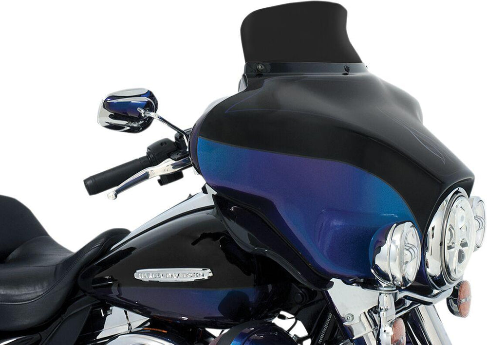Memphis Shades Spoiler Windshield for OE Fairings For Harley Davidson FLHTC1340 1996-1998 12.5 cm (5") - Dark Black Smoke