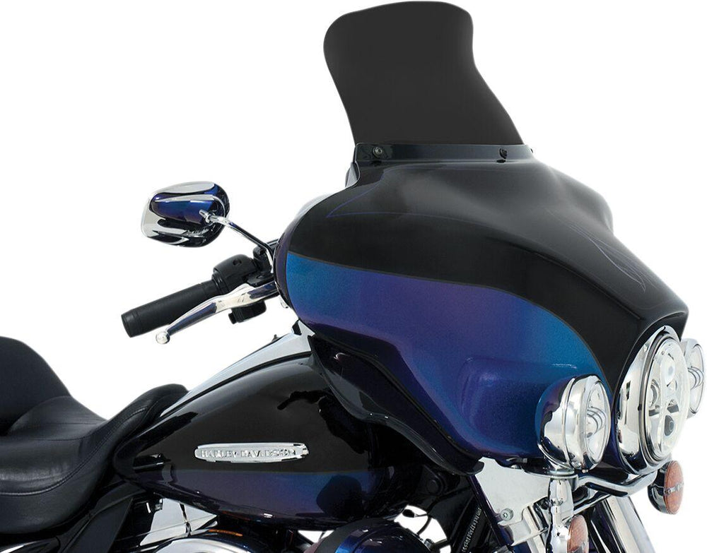 Memphis Shades Spoiler Windshield for OE Fairings For Harley Davidson FLHTC1340 1996-1998 23 cm (9") - Dark Black Smoke
