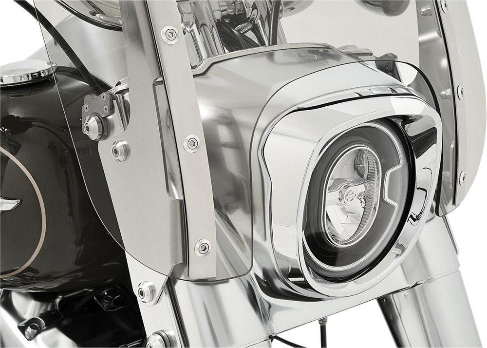 Memphis Shades Fats Windshield For Harley Davidson FLFB 1750 2018-2020 38 cm (15") - Grey