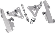 Memphis Shades Fats Slim Windshield Trigger Lock Complete Mount Kit For Harley Davidson FLSTS 1340 1997-1999 - Polished