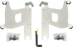 Memphis Shades Bullet Fairing Trigger Lock Hardware Kit For Harley Davidson FLS 1690 2012-2017 - Polished