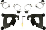 Memphis Shades Cafe Fairing Trigger Lock Hardware Kit For Harley Davidson FXBB 1750 2018-2020 - Black