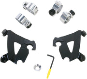 Memphis Shades Cafe Fairing Trigger Lock Hardware Kit For Harley Davidson FXD 1340 1995-1998 - Black