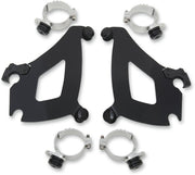 Memphis Shades Bullet Fairing Trigger Lock Hardware Kit For Harley Davidson FXSB 1690 2013 - Black