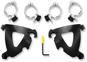 Memphis Shades Road Warrior Trigger Lock Mount Kit For Harley Davidson FXBB 1750 2018-2020 - Black