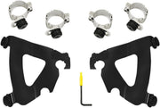 Memphis Shades Road Warrior Trigger Lock Mount Kit For Harley Davidson FXD 1340 1995-1998 - Black