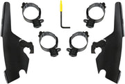 Memphis Shades Batwing Fairing Trigger Lock Mounting Kit For Harley Davidson FLSB 1750 2018-2024 - Black