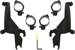 Memphis Shades Sportshield Trigger Lock Complete Mount Kit For Harley Davidson FLSB 1750 2018-2024 - Black