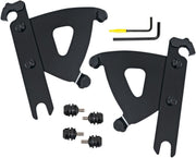 Memphis Shades Road Warrior Trigger Lock Mount Kit For Harley Davidson FLS 1690 2012-2016 - Black