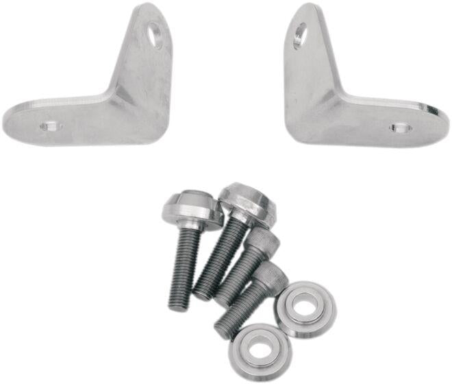 Memphis Shades Turn Signal Relocation Hardware Kit For Harley Davidson FLS 1690 2012-2016 - Chrome