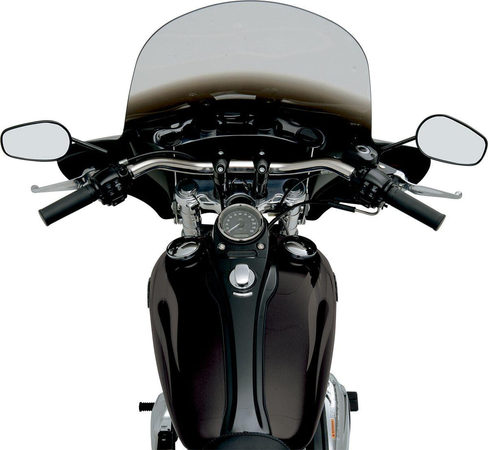 Memphis Shades Batwing Fairing For Harley Davidson FXBB 1750 2018-2020 43 cm (17") - Black Gloss
