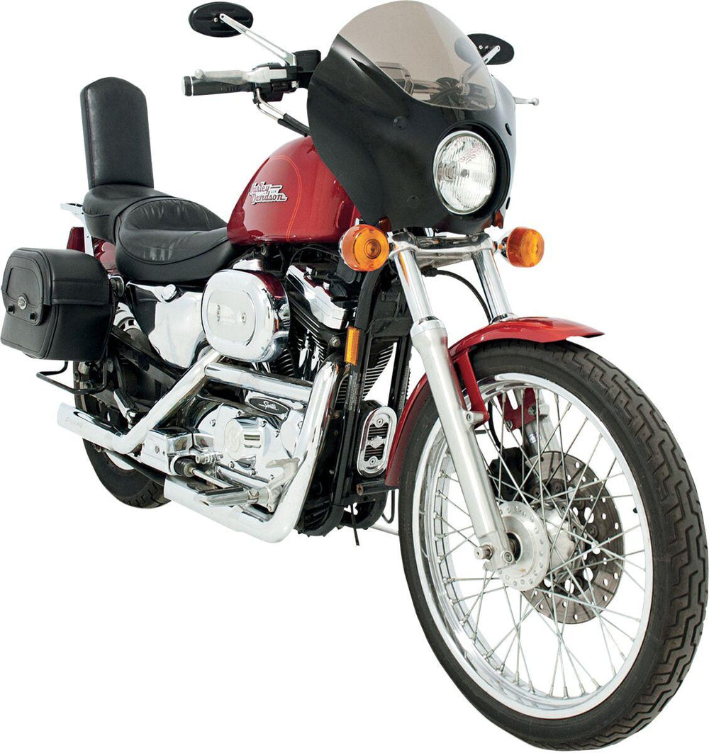 Memphis Shades Gauntlet Fairing For Harley Davidson FXBB 1750 2018-2020 - Black Gloss Smoke
