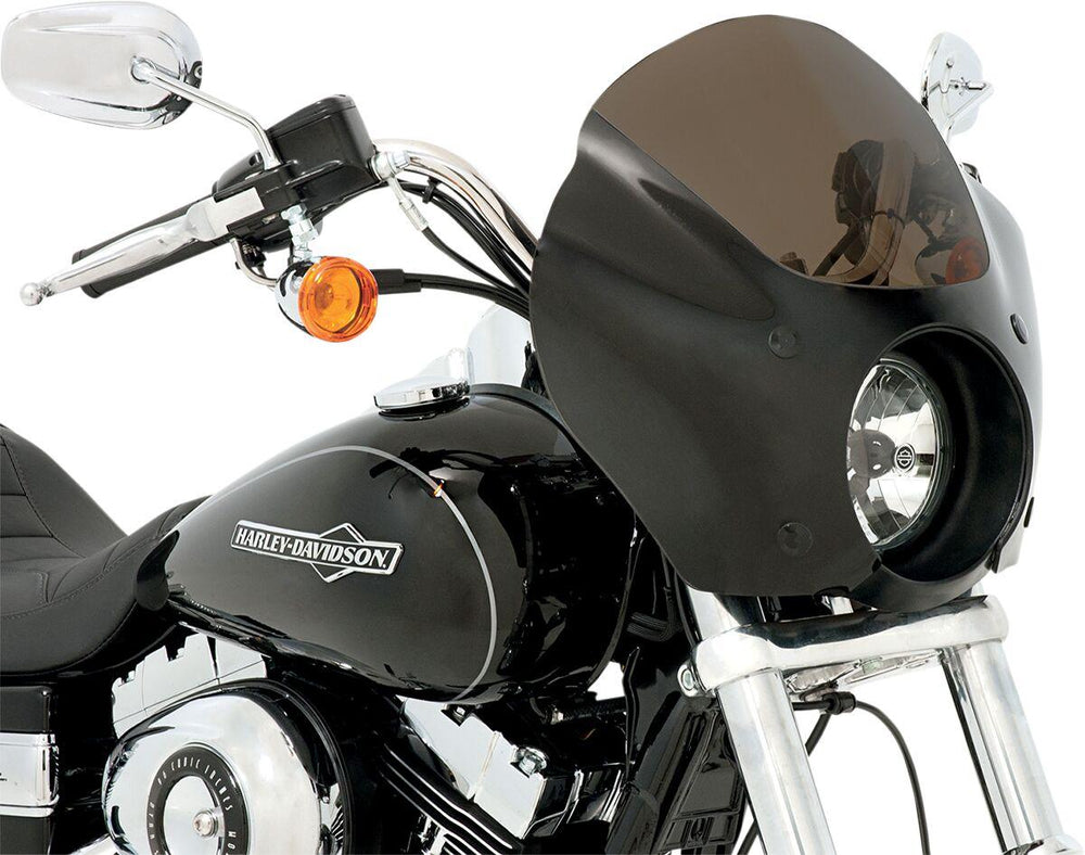 Memphis Shades Gauntlet Fairing For Harley Davidson FXD 1340 1995-1998 - Black Gloss Smoke