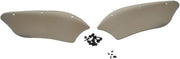 Memphis Shades Batwing Fairing Wind Deflectors For Suzuki C 50 - Black