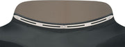 Memphis Shades Slotted Stainless Steel Batwing Fairing Trim For Suzuki C 50 - Chrome