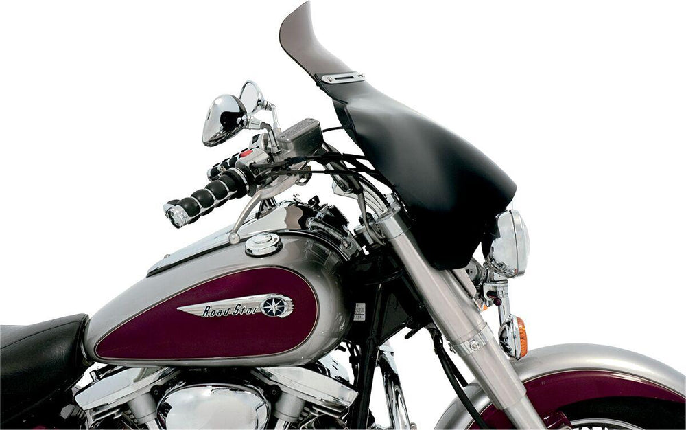Memphis Shades Slotted Stainless Steel Batwing Fairing Trim For Suzuki C 50 - Chrome