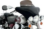 Memphis Shades Slotted Stainless Steel Batwing Fairing Trim For Suzuki C 50 - Chrome