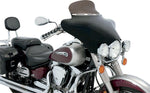 Memphis Shades Slotted Stainless Steel Batwing Fairing Trim For Suzuki C 50 - Chrome