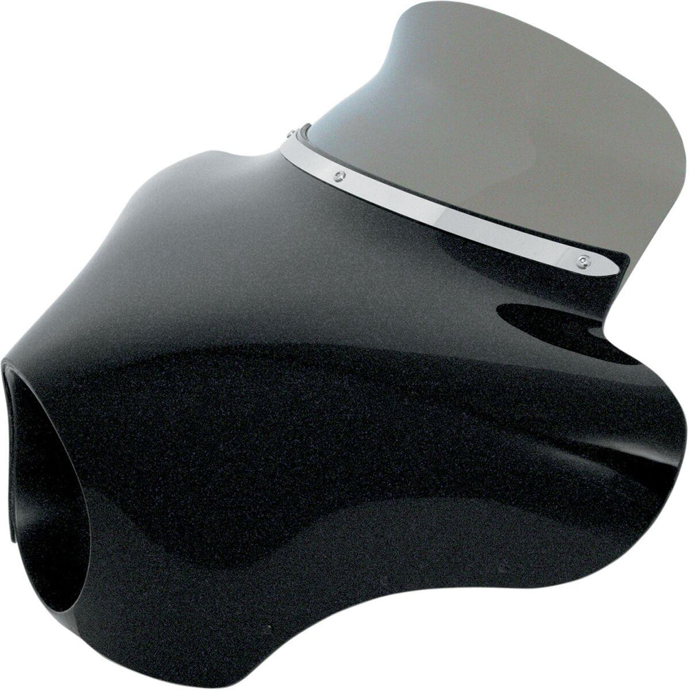 Memphis Shades Batwing Spoiler Windshield For Suzuki C 50 16.5 cm (6-1 2") - Black