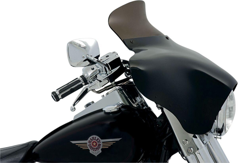 Memphis Shades Batwing Spoiler Windshield For Suzuki C 50 16.5 cm (6-1 2") - Black