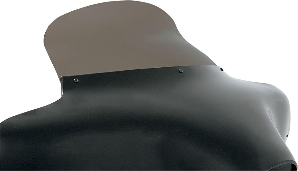 Memphis Shades Batwing Spoiler Windshield For Suzuki C 50 23 cm (9") - Black