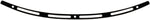 Memphis Shades Stainless Steel Windshield Trim For Harley Davidson FLHTCU 1340 1996-1997 - Black Chrome