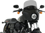 Memphis Shades Road Warrior Windshield For Harley Davidson FLHR 1340 1994-1998 28 cm (11") - Black Smoke