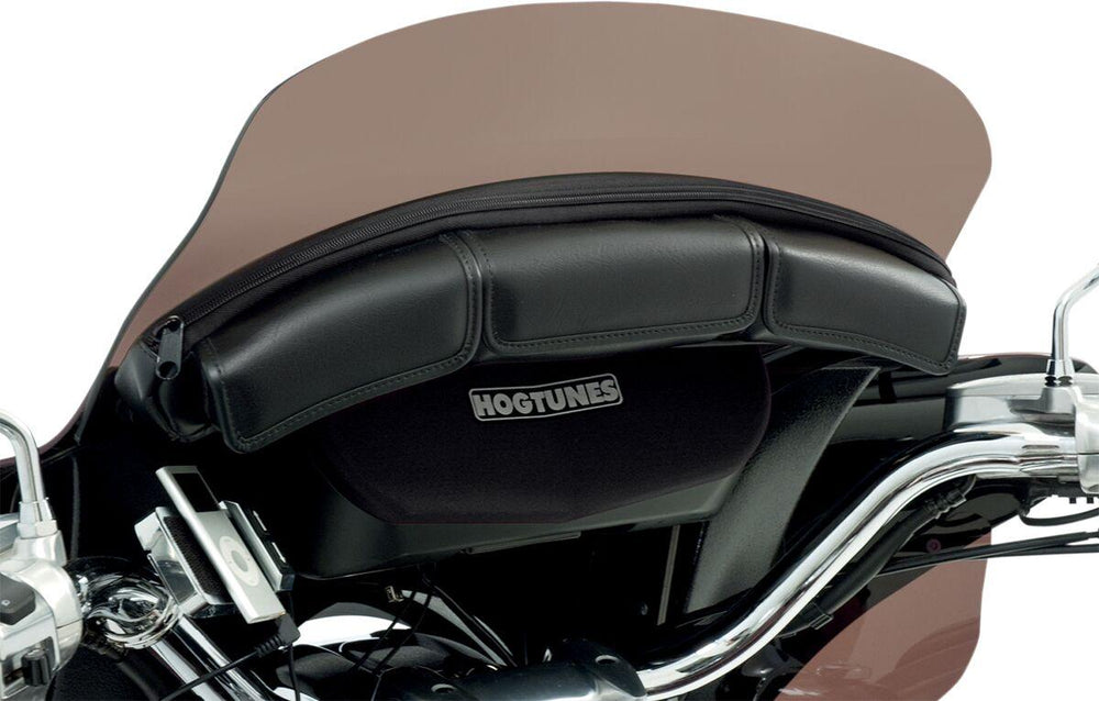 Memphis Shades Big Zipper Pouch For Harley Davidson FLHR 1340 1996-1998 - Black