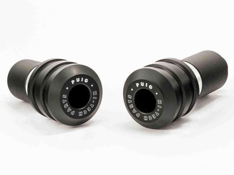 Puig Vintage Frame Sliders For Triumph Bonneville Bobber 2017-2024 - Black