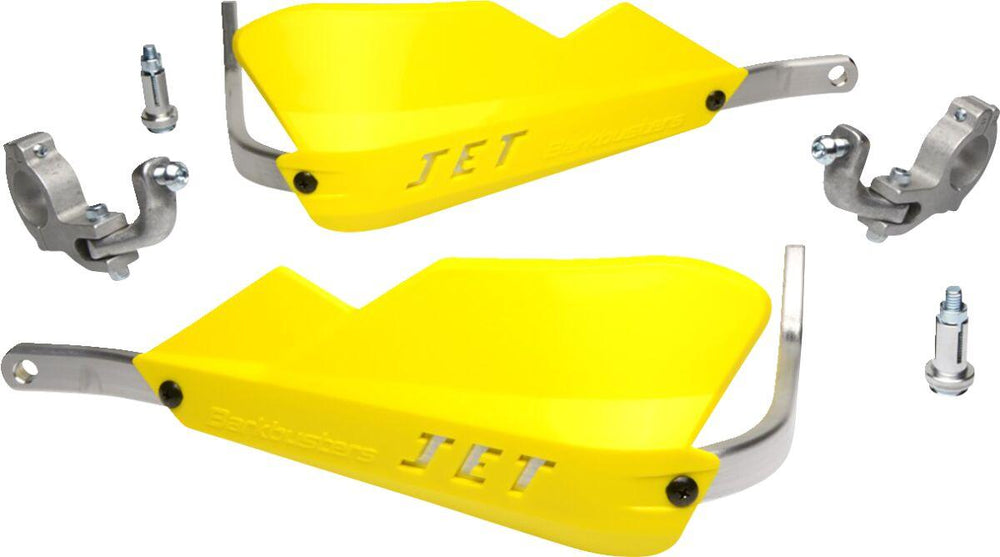Barkbusters JET Wrap Around Hand Guards For Tapered Handlebars - Yellow