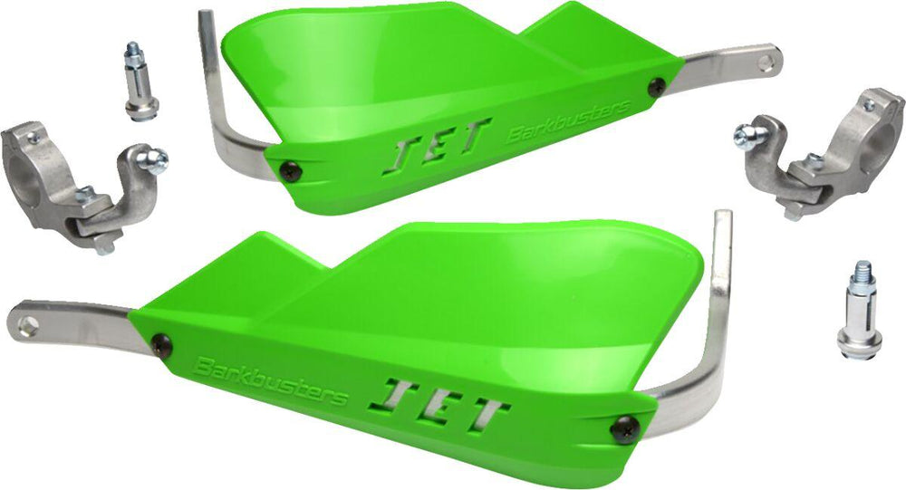 Barkbusters JET Wrap Around Hand Guards For Tapered Handlebars - Green