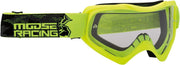 Moose Racing Unisex Qualifier Agroid  Goggle - Hi-Vis Yellow