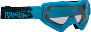 Moose Racing Unisex Qualifier Agroid  Goggle - Blue