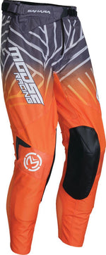 Moose Racing Sahara Pants - Dark Grey Light Grey Orange