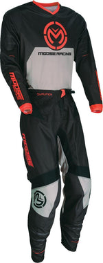 Moose Racing Qualifier Pants - Black Grey Orange