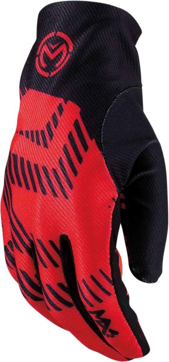 Moose Racing MX2 Gloves - Black Red