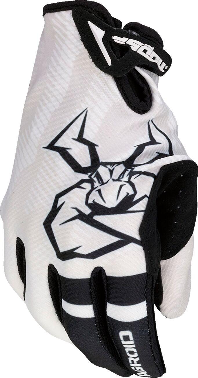 Moose Racing Agroid Pro Gloves - Black White