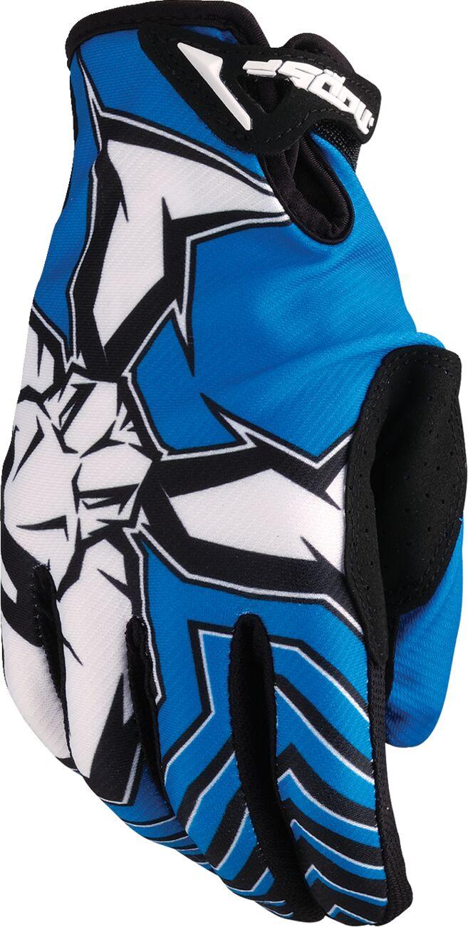 Moose Racing Agroid Pro Gloves - Black Blue White