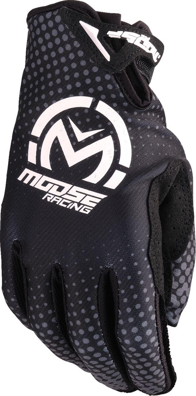 Moose Racing SX1 Gloves - Black Grey