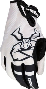 Moose Racing Agroid Pro Gloves - Black White