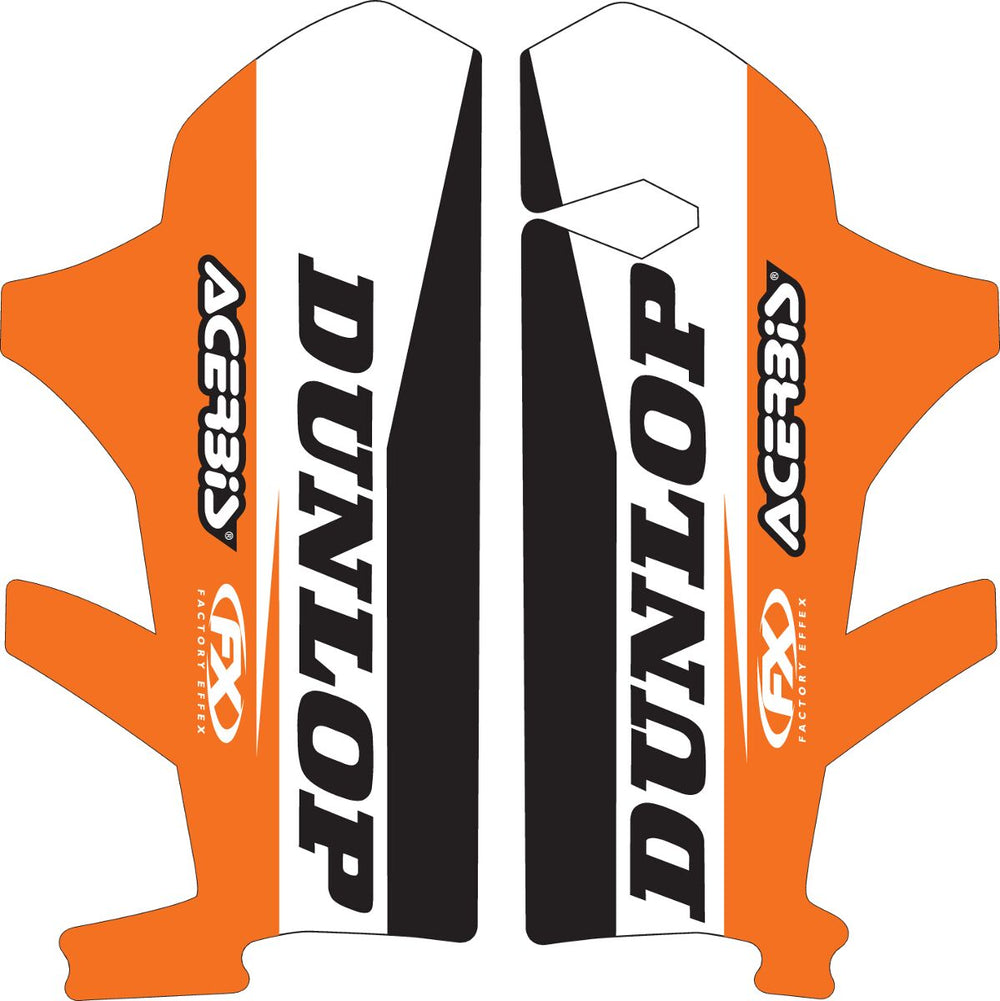 Factory Effex Lower Fork Guard Graphics - KTM XC300 2008-2010