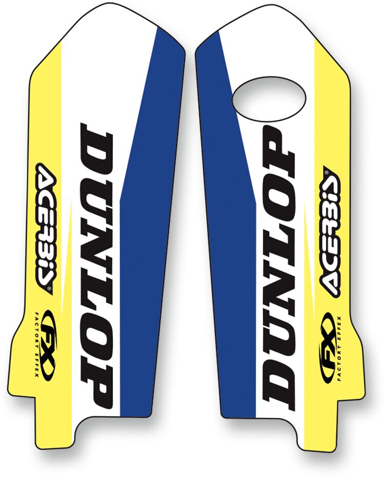 Factory Effex Lower Fork Guard Graphics - Husqvarna TE300 2014-2016