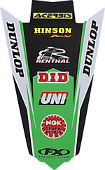 Factory Effex Rear Fender Kit - Kawasaki KXF450 2019