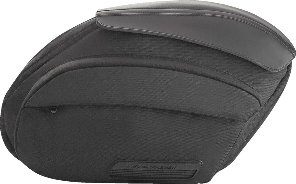 Saddlemen DXT Saddlebags For Harley Davidson FLFBS 1868 2022-2024 - Black