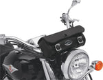 Saddlemen Drifter Front Tool Bag - Black/Chrome 11"